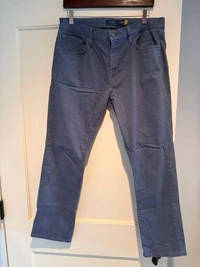 Polo by Ralph Lauren Men's Slate Blue Straight chino pants
